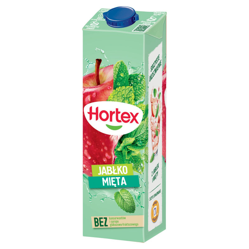 Hortex Napój jabłko mięta 1 l
