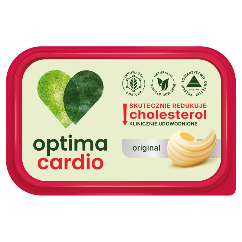 Optima Cardio Original Tłuszcz roślinny do smarowania z dodatkiem steroli roślinnych 400 g