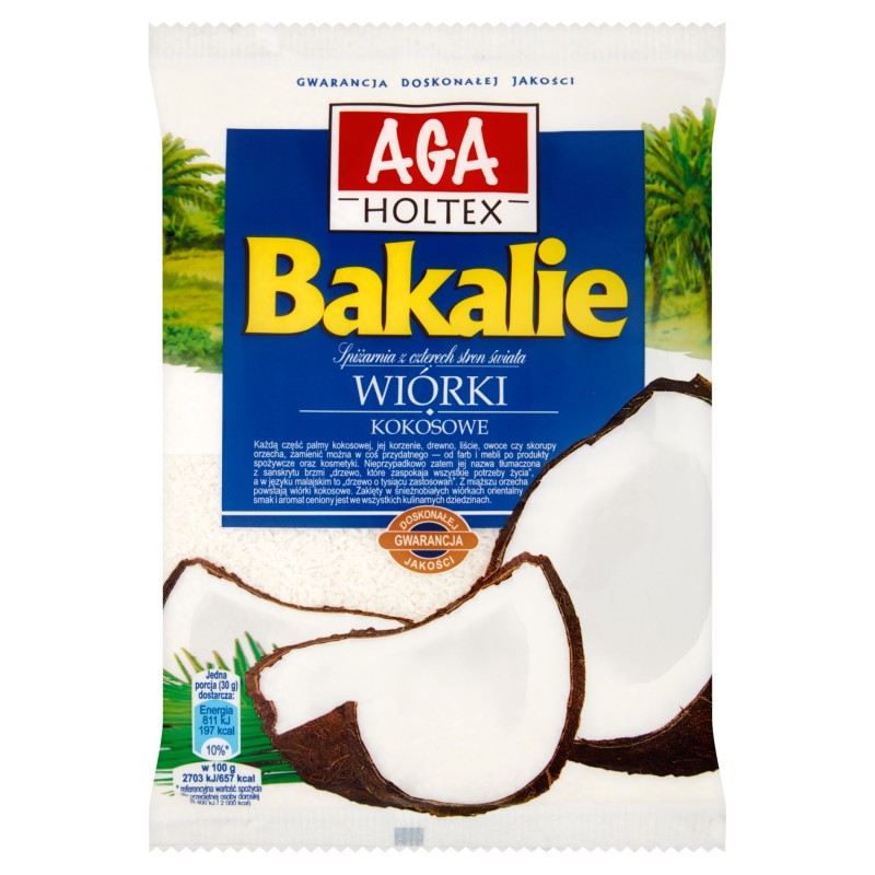 Bakalie Wiórki kokosowe 200 g