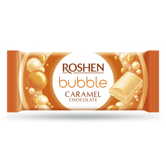 Czekolada Bąbelkowa Roshen karmelowa 80 g
