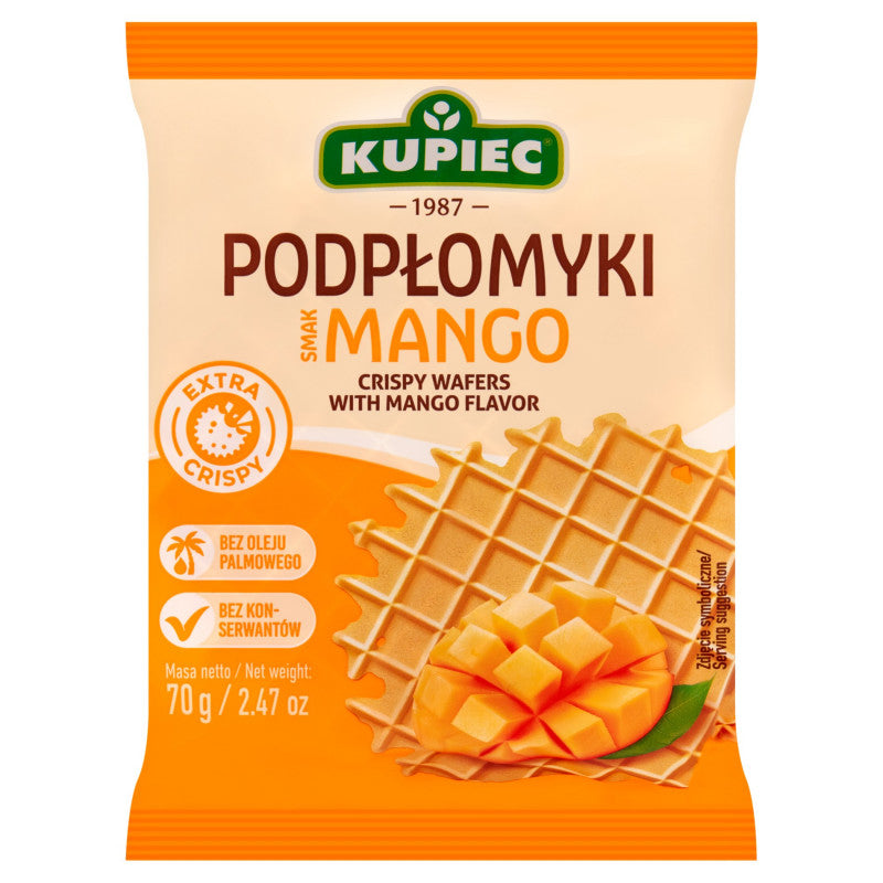 Kupiec Podpłomyki smak mango 70 g