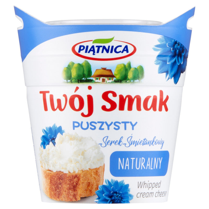 Piątnica Twój Smak Serek śmietankowy puszysty naturalny 150 g