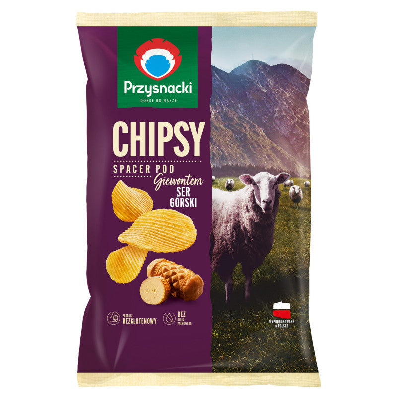 Przysnacki Chipsy ser górski 130 g